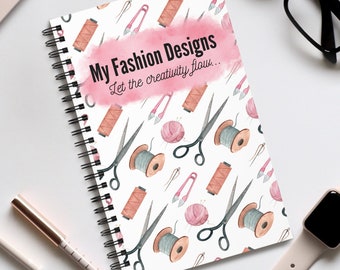 Fashion Design Sketchbook Compact Sketching Fashion Student Design Book