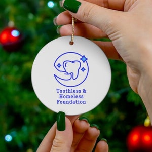 RHOBH Toothless & Homeless Christmas Ornament - Kathy Hilton