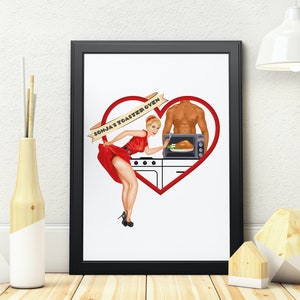 Sonja Morgan Toaster Oven RHONY Poster  - Valentine's Edition