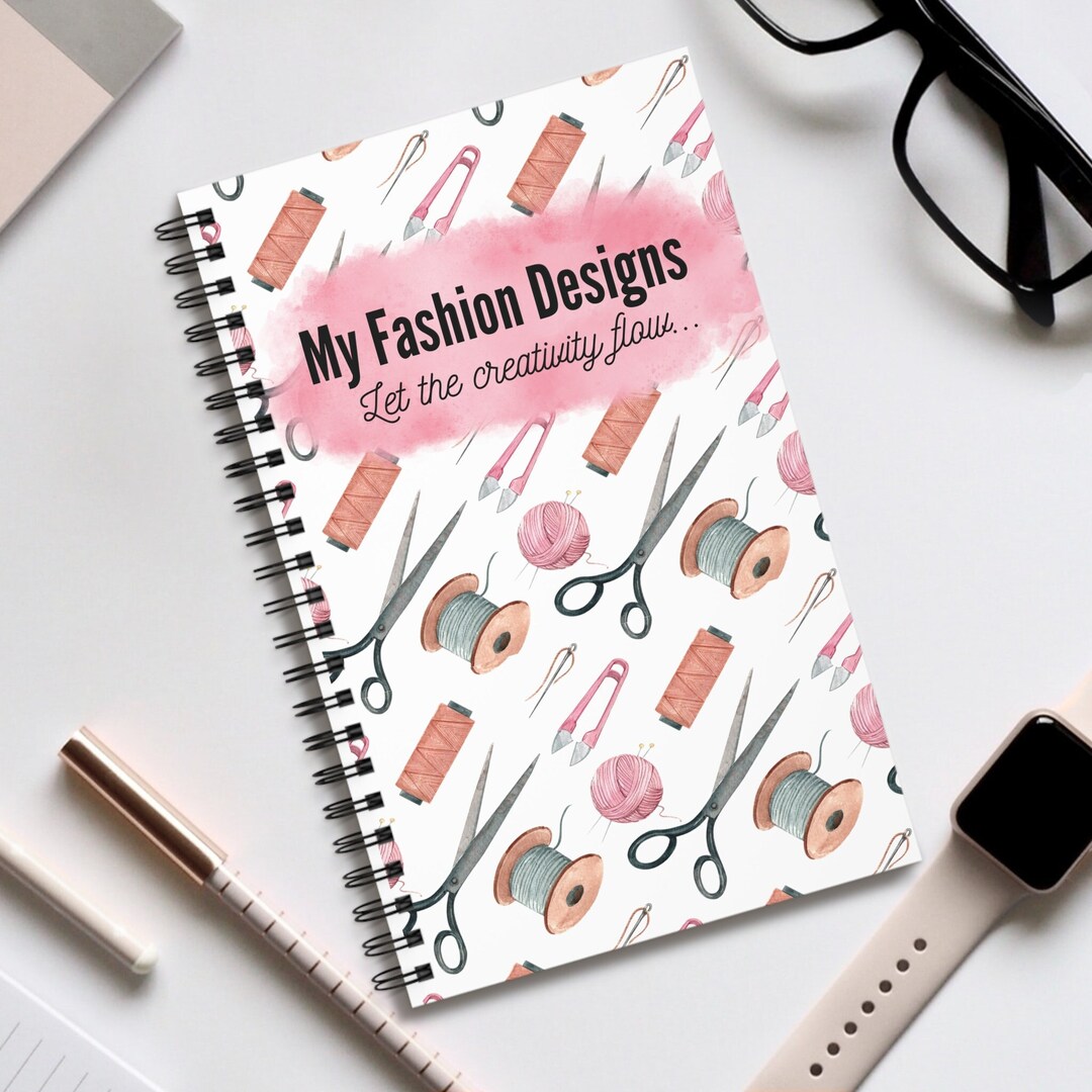 Fashion Design Sketchbook Compact Sketching Fashion Student Design Book ...
