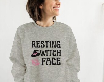 Maglione di Halloween infestato ma accogliente - Maglione autunnale Moda autunnale