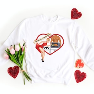 Sonja Morgan Toaster Oven RHONY Unisex Sweater - Valentine's Edition