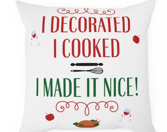 RHONY - L'ho fatto bello! Cuscino di Natale - Dorinda Medley Housewives