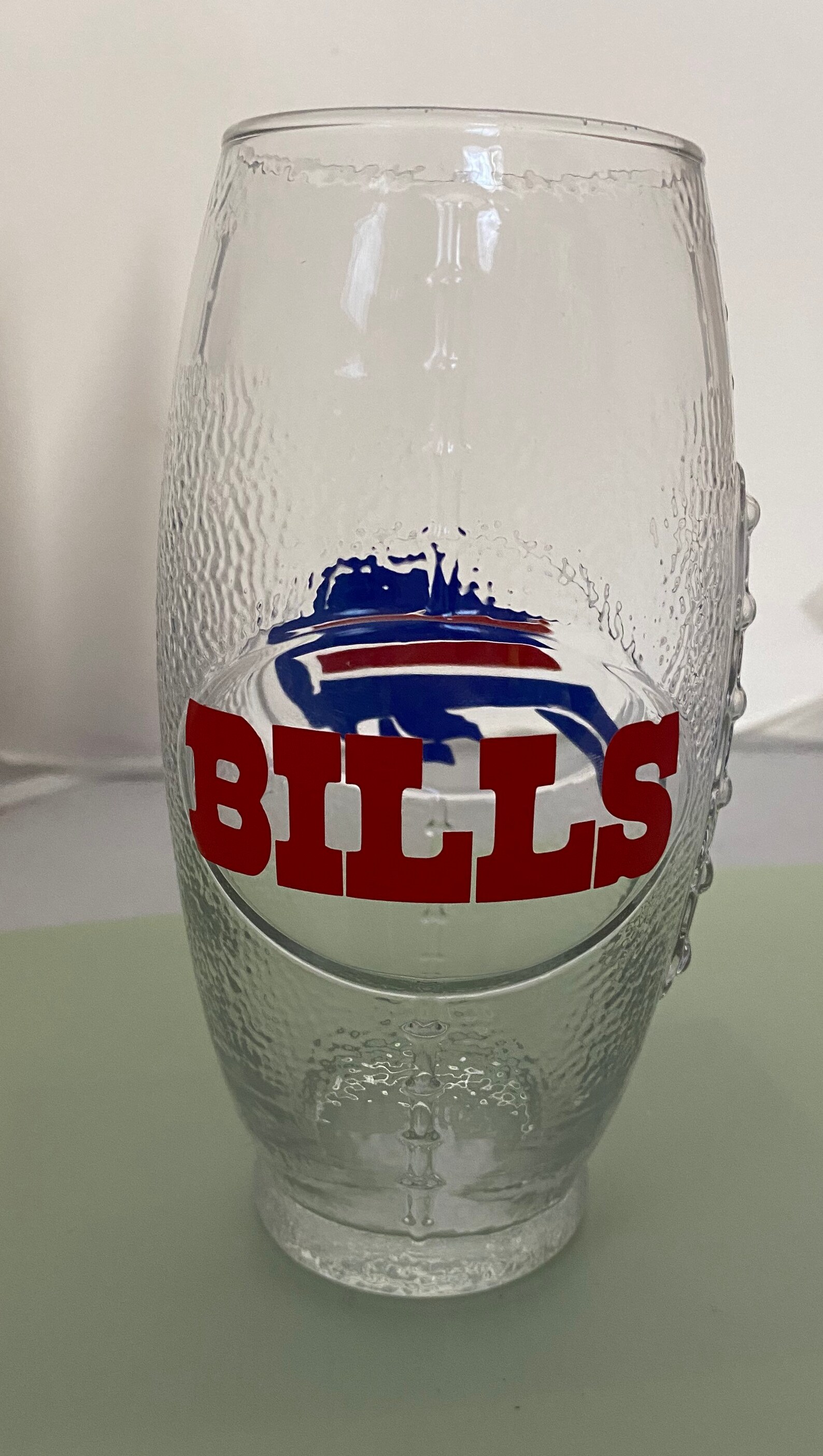 Football Shaped Team Glasses Made To Order Etsy