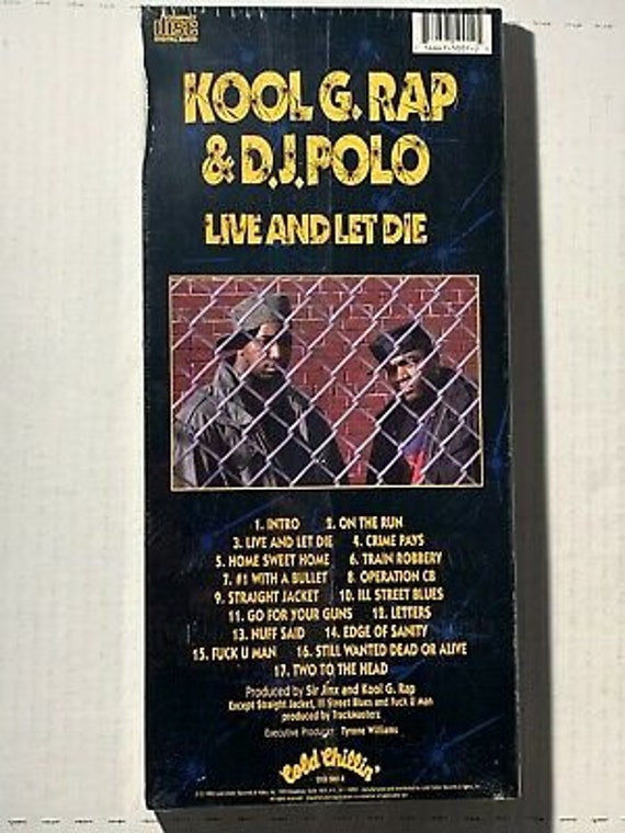 Live and Let Die Kool G Rap & DJ Polo music CD