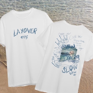 Layover insipiration tshirt, Kim taehyung tshirt, thv tote bag, thv sweatshirt, Kpop tshirt, kim taehyung, slow dancing tshirt