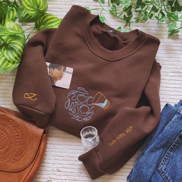 Embroidered Shot Glass Etsy