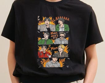 Printed oversized tshirt-  world tour -  hot