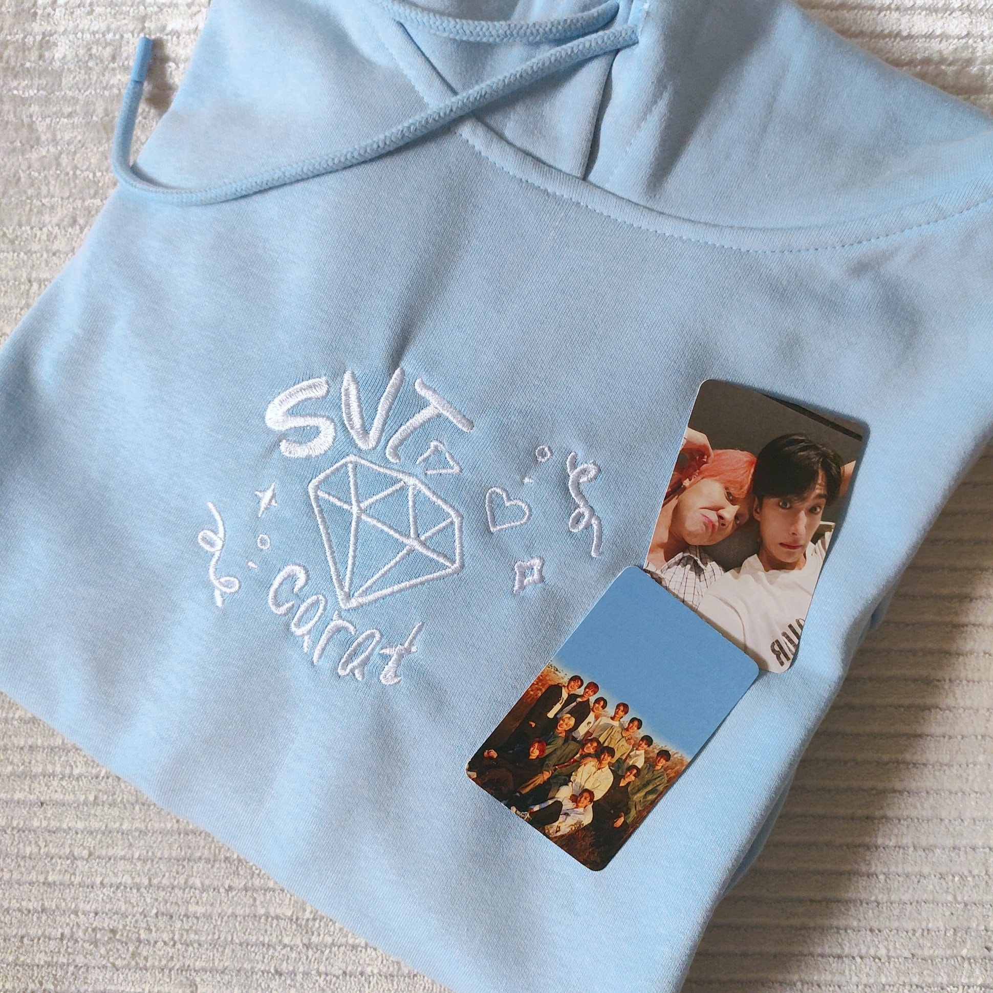 seventeen インコンプリート　パーカー　HOODIE 新品 SEVENTEEN IN-COMPLETE HOODIE Navy M 2021 ONLINE CONCERT