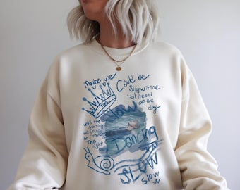 Handwritten Sketch Graphic Sweatshirt -Thv