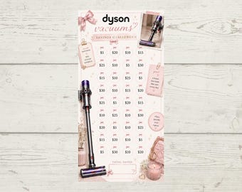 Dyson Vacuum Savings Tracker (Digital Download)