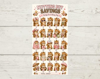 Nutting But Shopping Challenge Tracker (Digitaler Download)