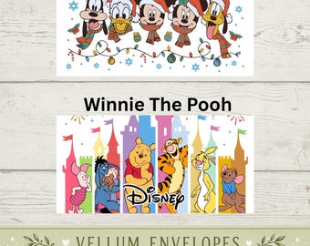 Disney Themed A6 Umschlag