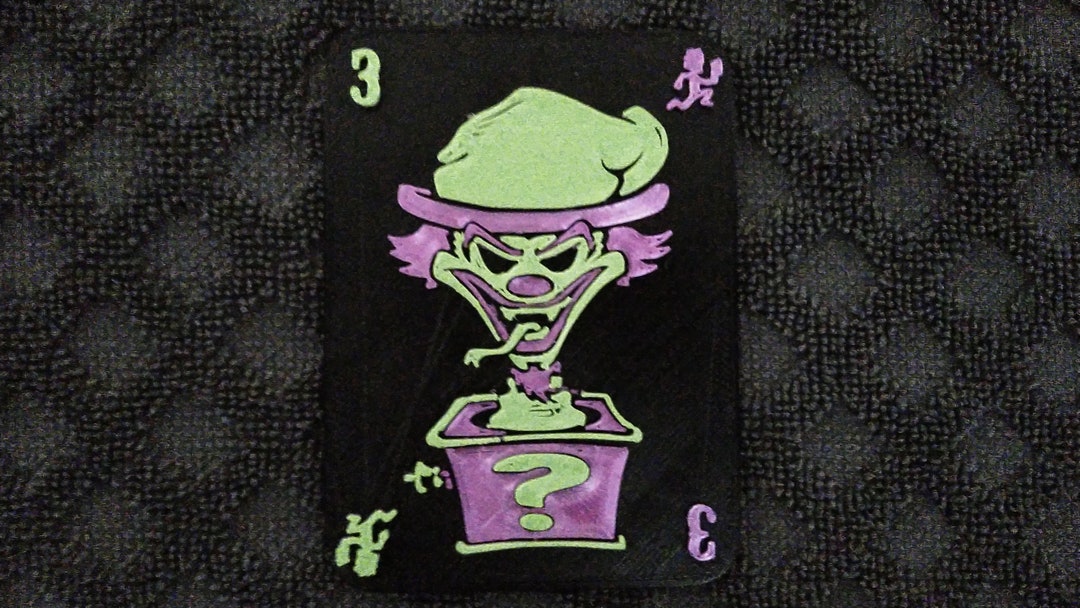 Riddle Box Kitchen ICP Insane Clown Posse Juggalo Joker's Card Etsy
