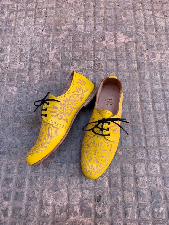 Leather Shoes Women Leather Laces Shoes Women Moccasins Loafers