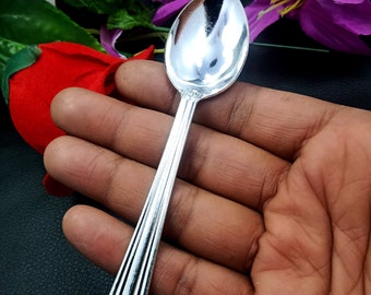 999 Pure Silver Spoon Silver Flatware Size 5 Inches