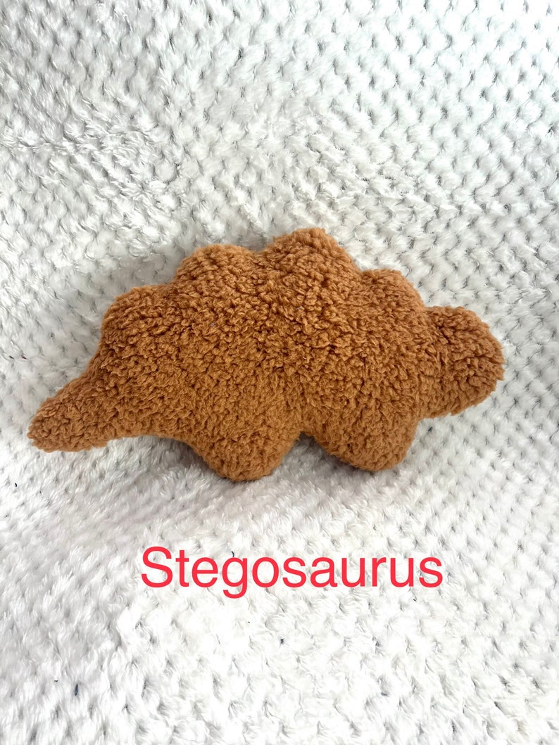 Dino nuggets plush prop Dino nugget pillow zdjęcie 4