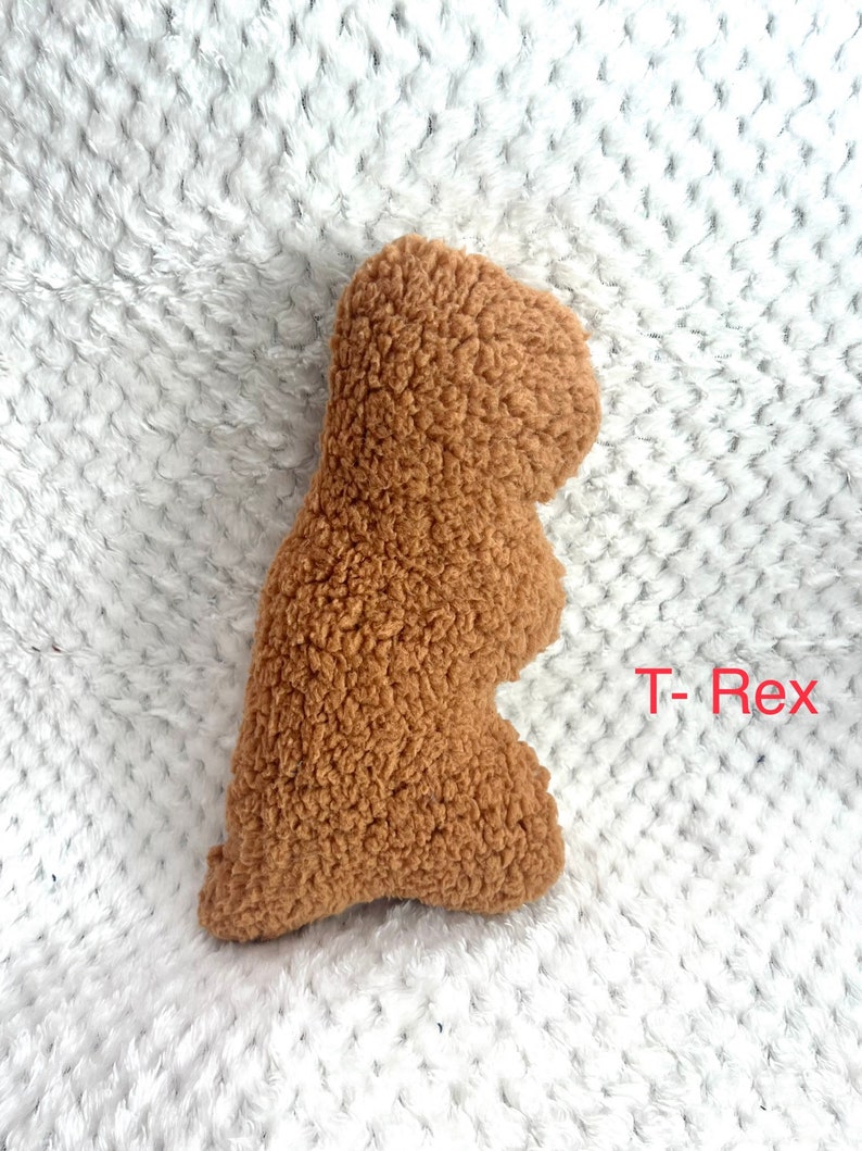 Dino nuggets plush prop Dino nugget pillow image 3