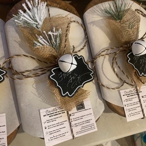 Holiday Dough Bowl Candle, Balsam and Clove,Cinnamon Vanilla, Dough Bowl, Rustic Candle, Holiday Candle, Christmas Gift
