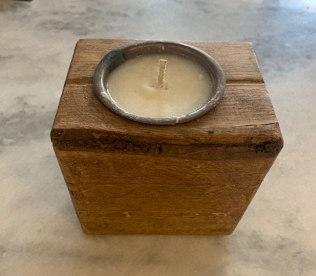 One Hole Sugar Mold Candles Wood Candles Candles Candle Etsy