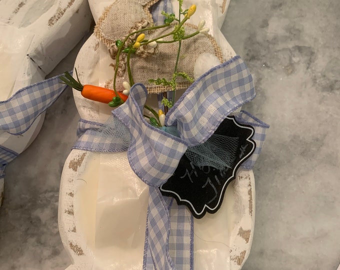 Bunny Candles, Bunny Dough Bowl, Rabbit Dough Bowl, Easter Dough Bowl, Easter Gift