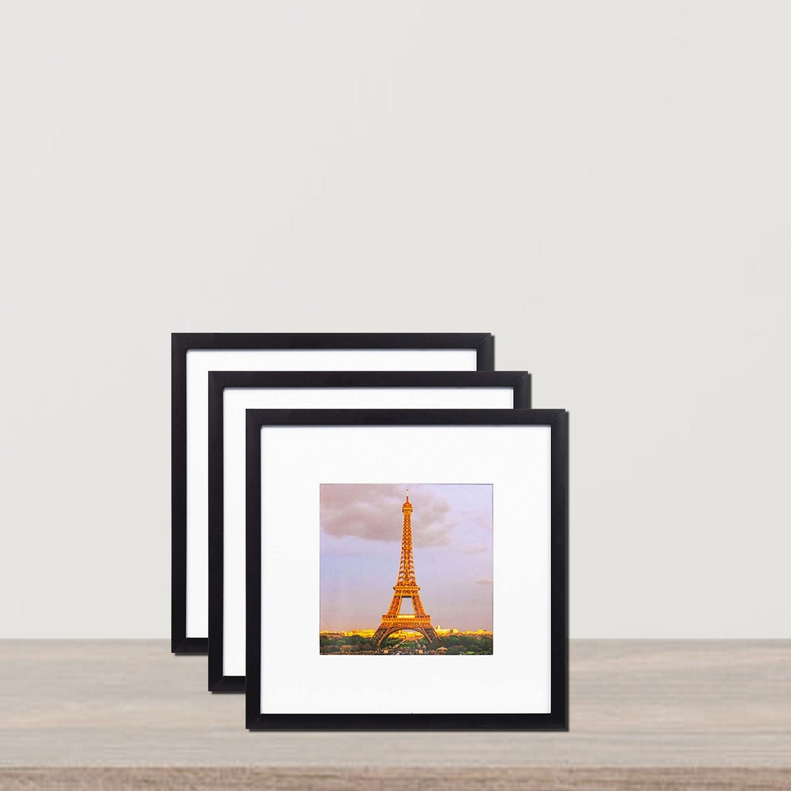 Oxford Black / White Frame 8x8 Poster Print Frame WHITE Etsy