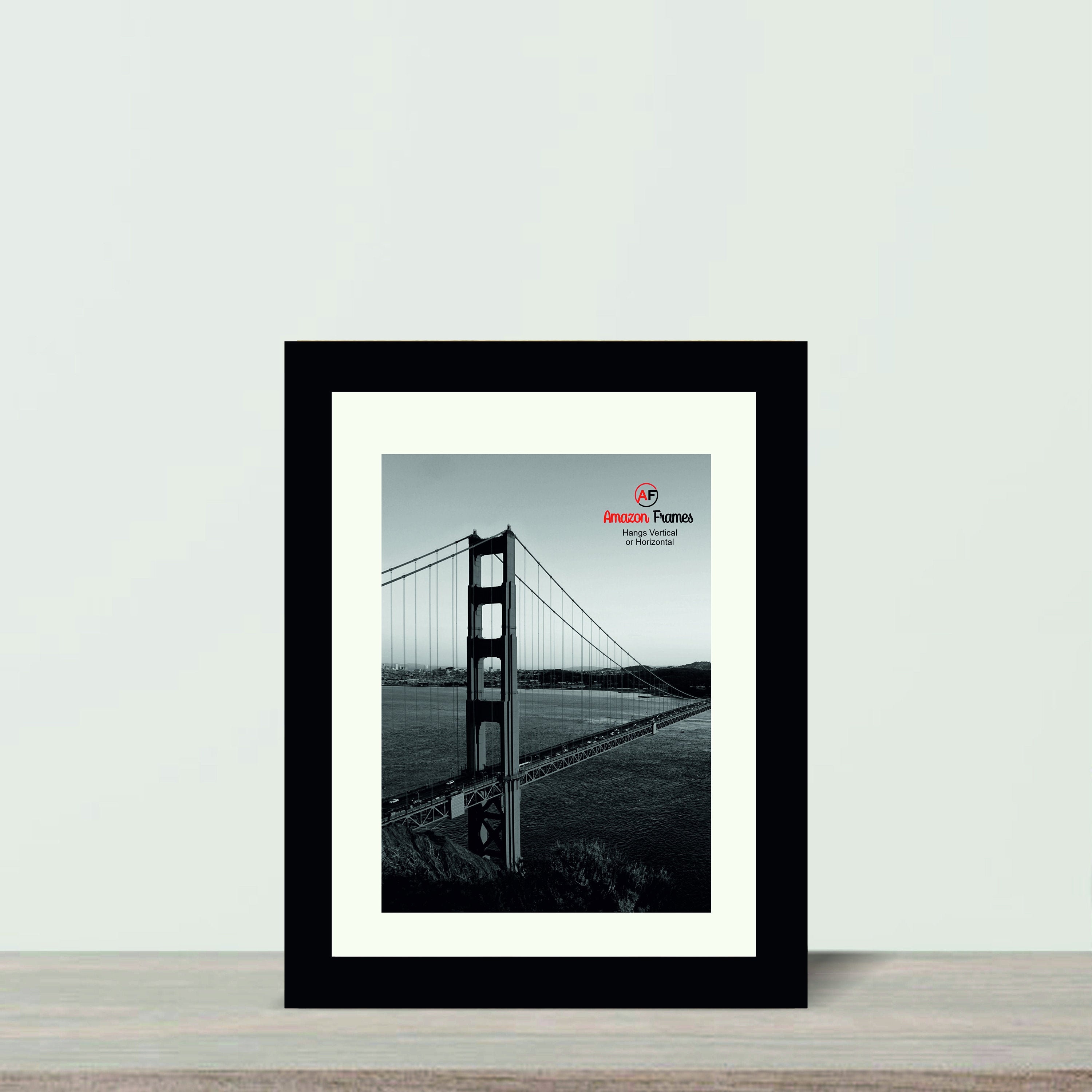Contemporary Modern Black Picture Frame 2cm Wide Amazon Etsy