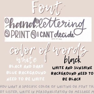 Personalized Quote Sign. Handwritten Signs Made to Order! - Etsy