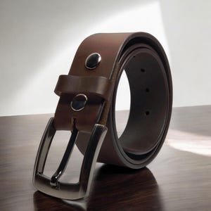 Men's Wide Bridle Leather Belt, Classic Black Extra Wide Men's Wide Bridle Leather Belt, Classic Black Extra Wide