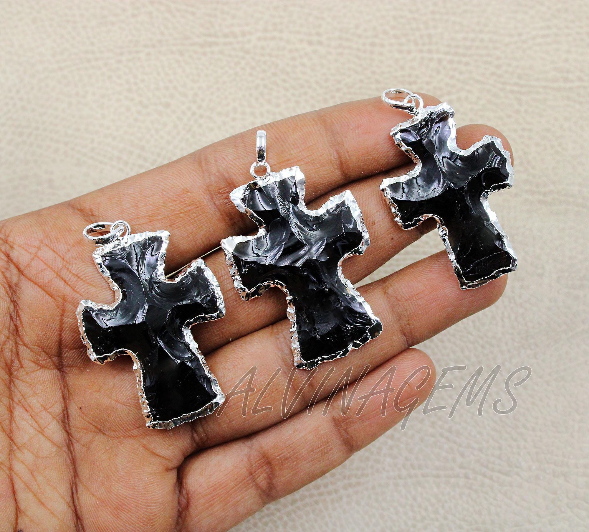 Obsidian cross - Etsy 日本