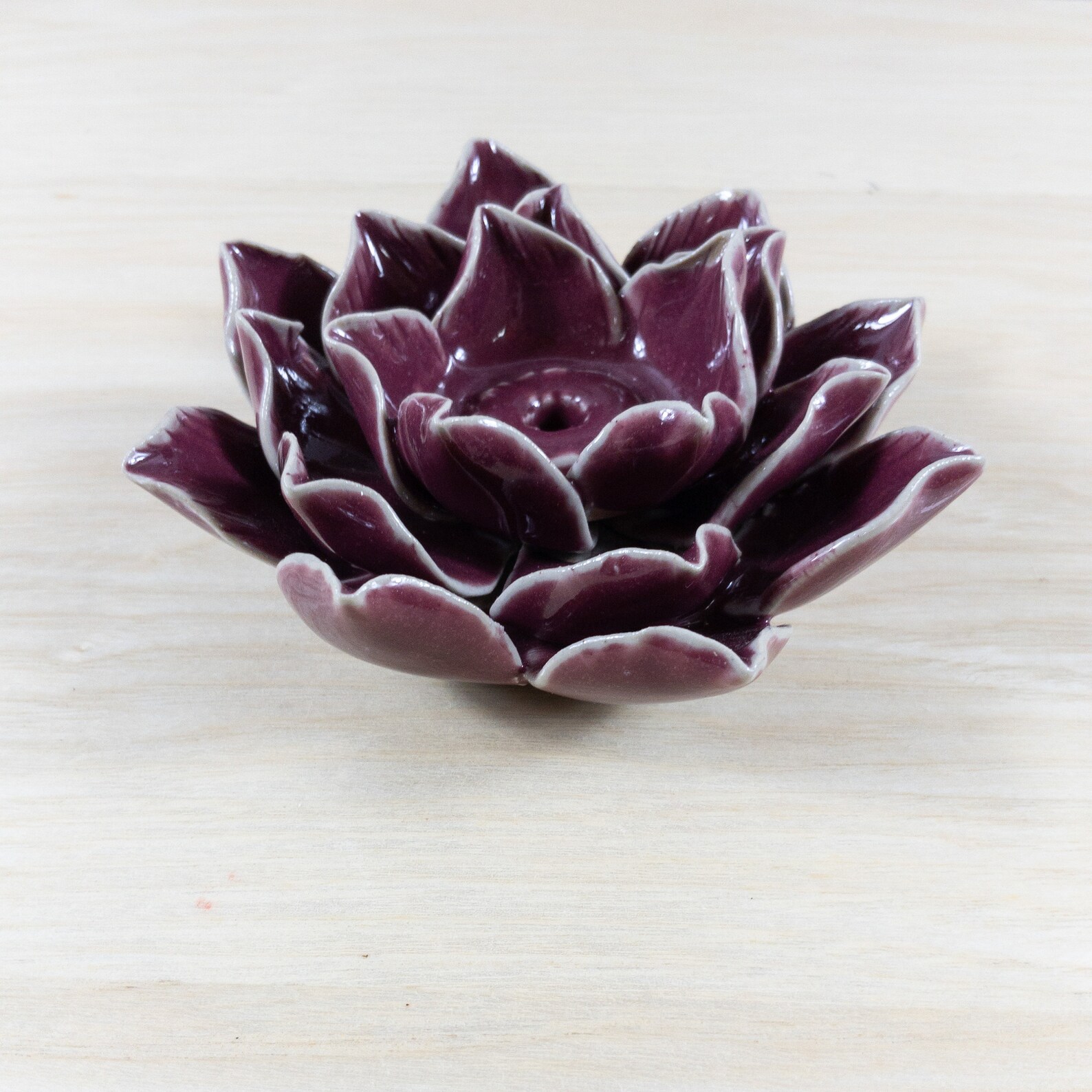 Small Flower Ceramic Lotus Ceramic Vintage Crystals Bets Etsy