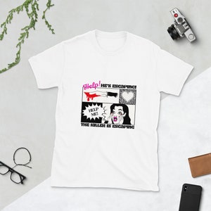 Help He&#39;s Escaping T-shirt, Halloween T-shirt