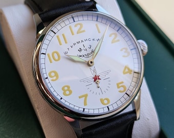 Mens watch Sturmanskie, movement Pobeda ZIM, watch for men, Pilot watch, Sturmanskie watch, Field watch, Marriage watch, Aviator watch