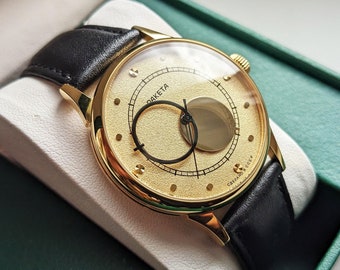 montre vintage Raketa Copernic, montre lune, montre mécanique, cadeau pour homme, montre Copernicus, Kopernic, montre habillée, montre de mariage