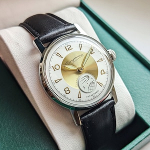 Vintage horloge Spoetnik, herenhorloge, mechanisch horloge, cadeau voor mannen, Pobeda-horloge, Chistopol-spoetnik, satelliethorloge