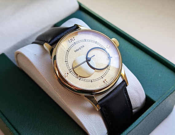 Vintage watch Raketa Copernic, moon watch, mechanical watch, gift for men, Copernicus watch, Kopernic, dress watch, wedding watch