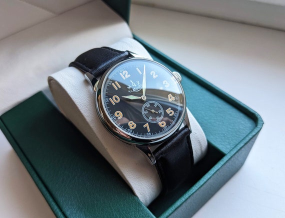 Vintage Watches for Men Poljot 1 Mchz, Movement Pobeda ZIM  display picture 1