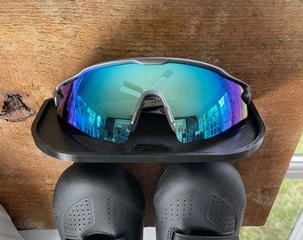Cycling Sunglasses Shelf | Wall Storage | Road Bike Accessories | GPS Shelf
