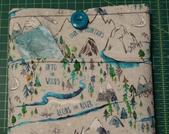 Into the Woods Along the River Over the Mountains Book Sleeve