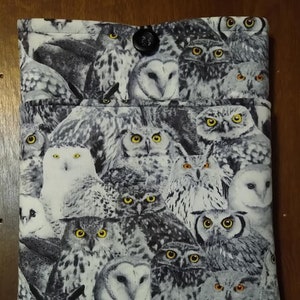 Realistic Owl Book Sleeve