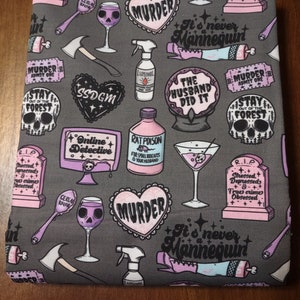 True Crime Murderino SSDGM Padded Book Sleeve with Closure
