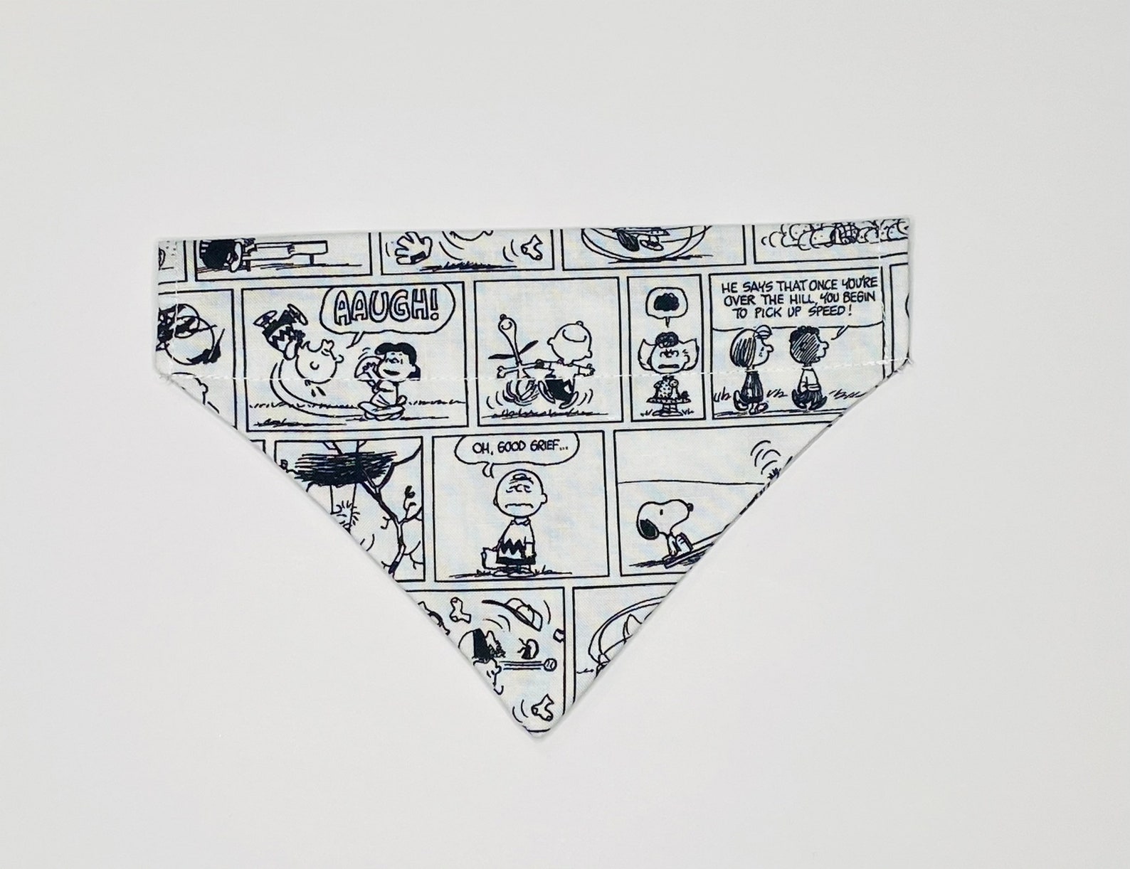 Peanuts Dog Bandana Over the Collar Bandana Snoopy Dog Etsy