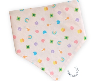 Lucky Charm Dog Bandana, St. Patrick's Day Over the Collar Bandana