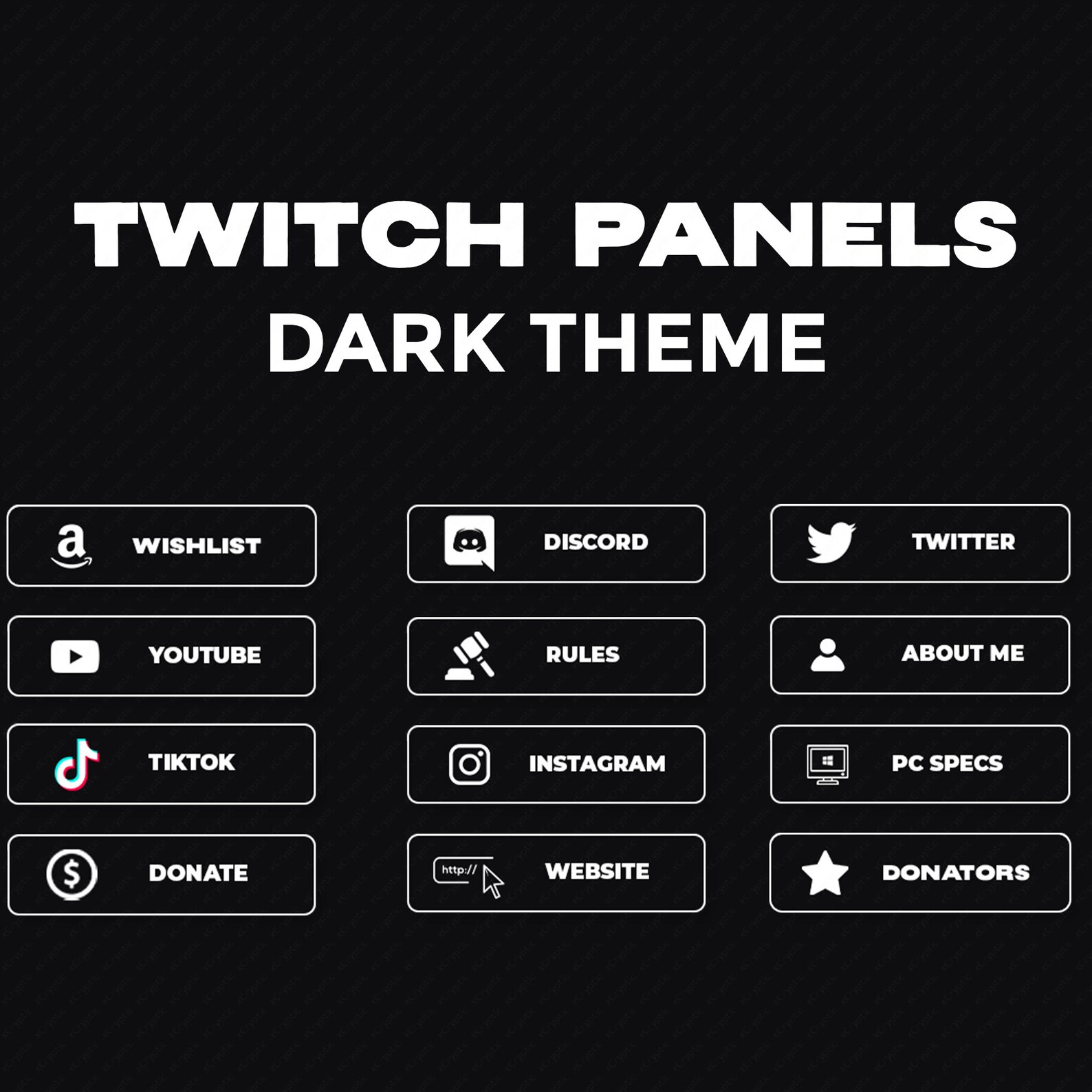 donate twitch panel donate twitch panel