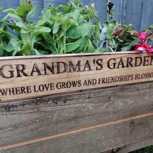 Personalised  Wood Sign , The Shed, Grandad, Dad’s,The Garden, Signs, Custom Design , Wooden Plaque, Man Cave, Gift, Him, New Home