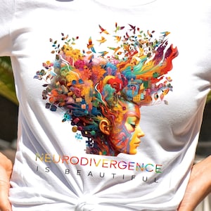 Neurodivergent Shirt, SLP Shirt, Special Ed, Inclusion Shirt, Mental Health, Neurodiversity is beautiful, Neurodiversity Hoodie, ADHD adults