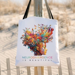 Neurodivergent SLP-draagtas Special Ed Inclusion-tas Geestelijke gezondheid, Neurodiversity is beautiful Neurodiversity-draagtas ADHD volwassenen