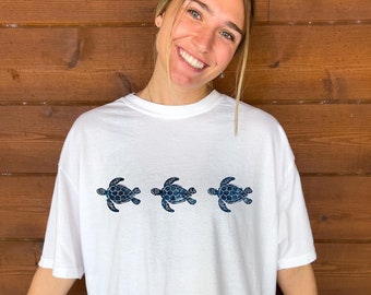 Sea Turtle Shirt Seaturtle Ocean inspired style Coconut girl Clothes Beach bum Ocean Animal Shirt Sea Turtle Gifts Comfort Colors Tortoise