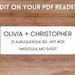 Printable and Editable Minimalist Address Labels, Avery Template ...