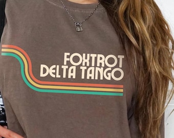 Foxtrot Delta Tango-shirt FDT-t-shirt Fuck Trump anti-Maga-shirt antifascistisch fuck Donald Trump Not My President 8647-shirt anti-Trump-shirt